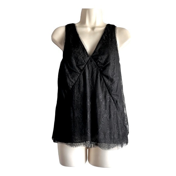 J. Crew Tops - Vintage J. Crew Floral Lace Shell Tank Top